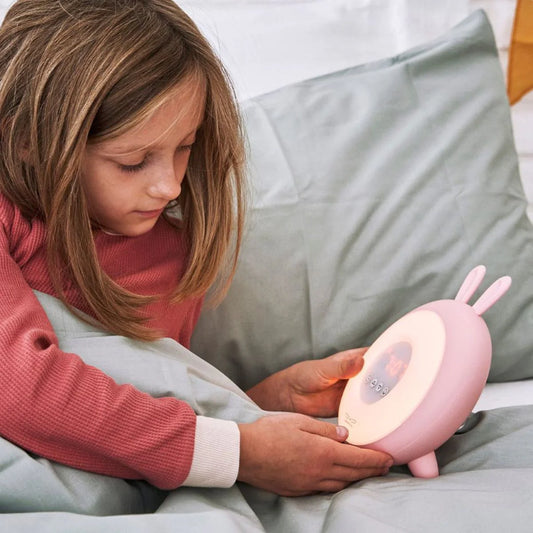 Despertador Lámpara Conejo Rosa - Rabbit & Friends