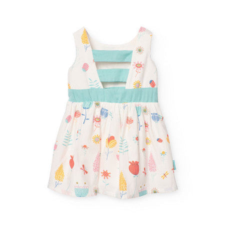 Vestido estampado flores pastel Boboli