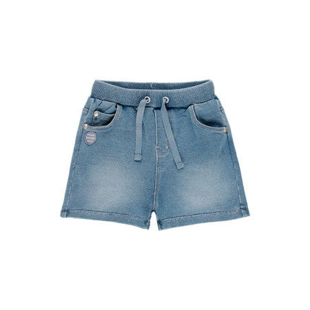 Bermuda vaquera niño azul flojo Boboli