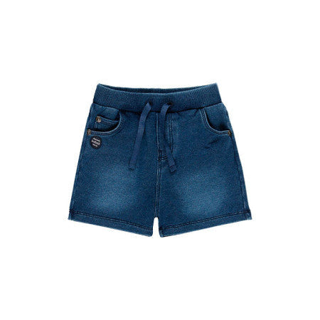 Bermuda vaquera niño azul fuerte Boboli