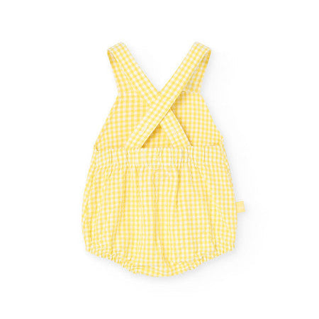 Peto culetín vichy amarillo - Boboli