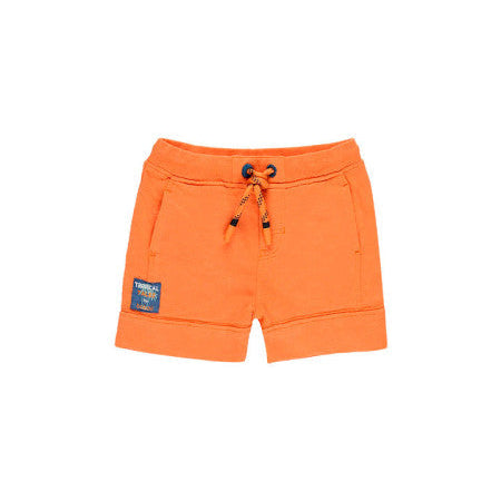 Bermuda felpa niño naranja - Boboli