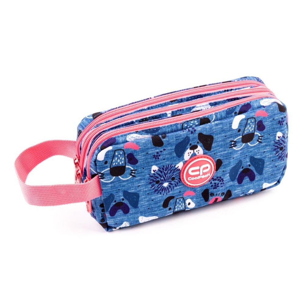 Estuche primus Denim dog - CoolPack