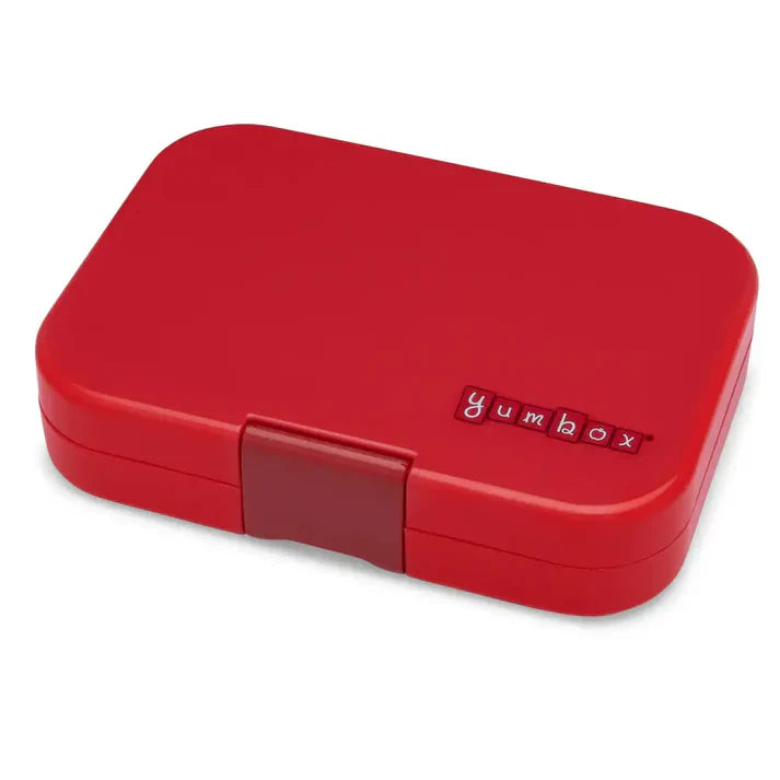 Caja almuerzo panino 4C rojo dino - Yumbox