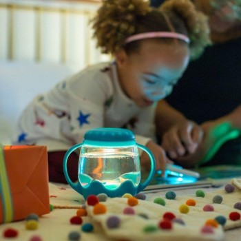 Mini jarra sensorial Azul - GloPals