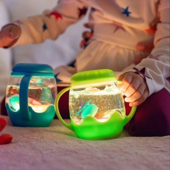 Mini jarra sensorial Verde - GloPals