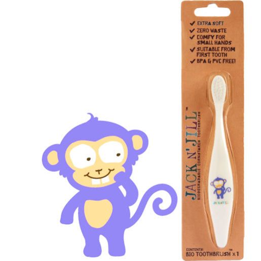 Cepillo de dientes infantil Monkey - Jack N'Jill