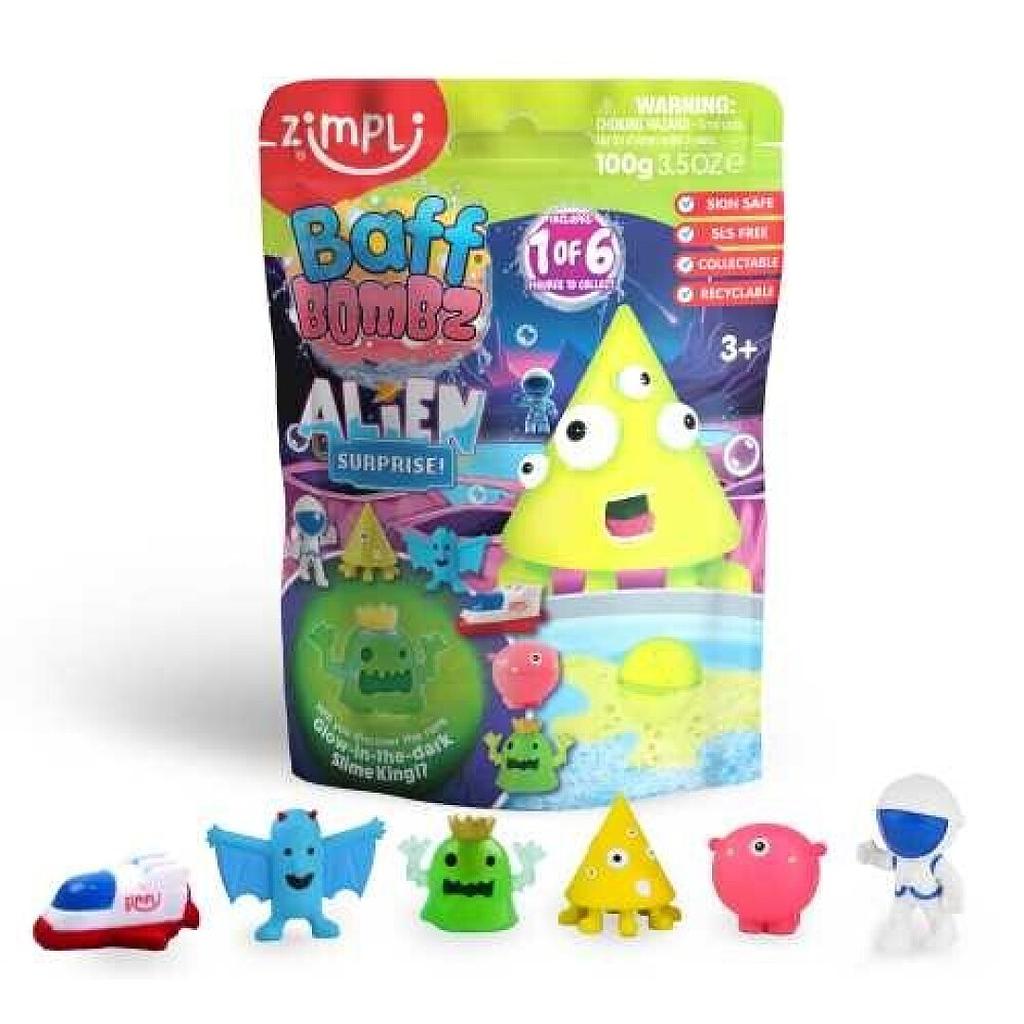 Bomba de baño Surprise Aliens - Zimpli