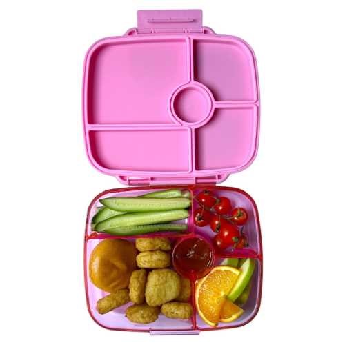 Caja almuerzo G0 5C Sidney Pink - Yumbox