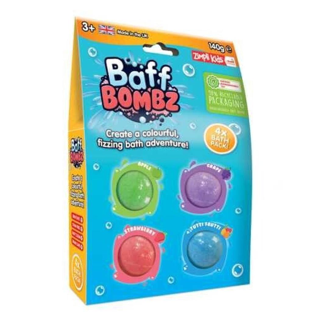 Pack 4 bomba de baño Redondas - Zimpli