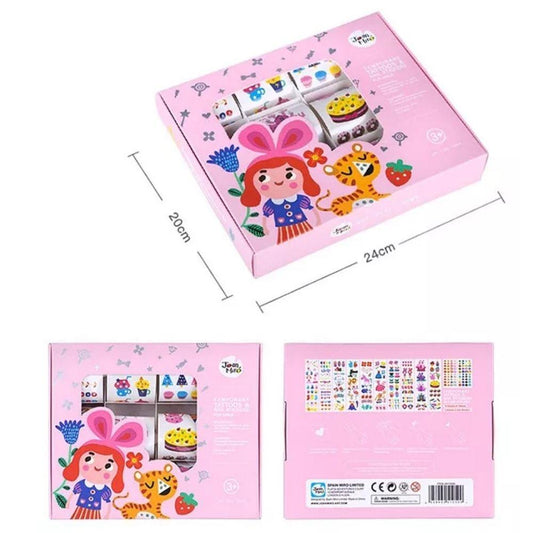 Set Stickers Uñas y Tattoos - Jarmelo
