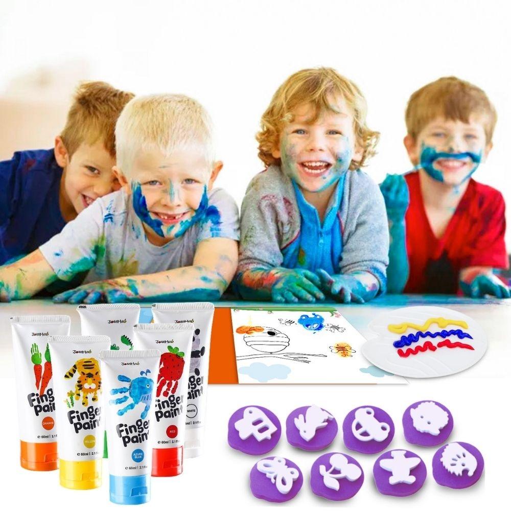 Set creativo pintura de dedos Magic Box - Jarmelo