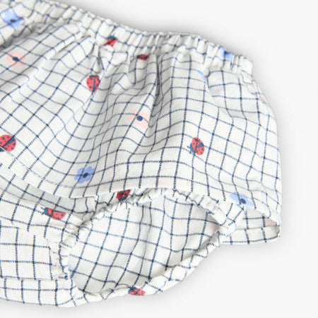 Conjunto niña estampado mariquita rosa Boboli