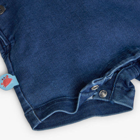 Conjunto peto y camisa niño estampado cangrejo Boboli