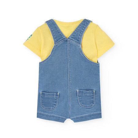 Conjunto peto y camisa niño koala amarillo - Boboli