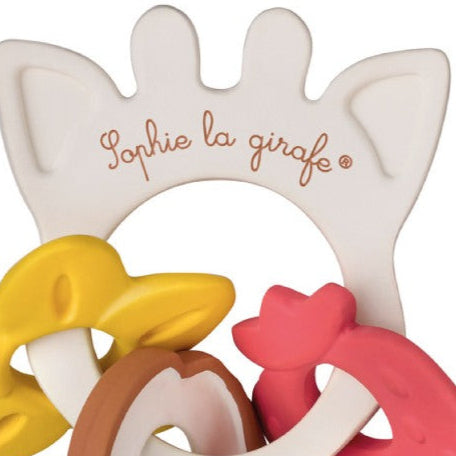 Anillo de las fragancias 100% hevea - Sophie la girafe
