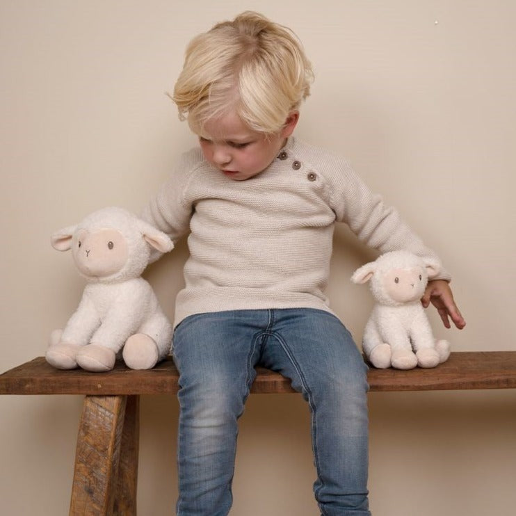 Peluche oveja 17cm Pequeña Granja Little Dutch