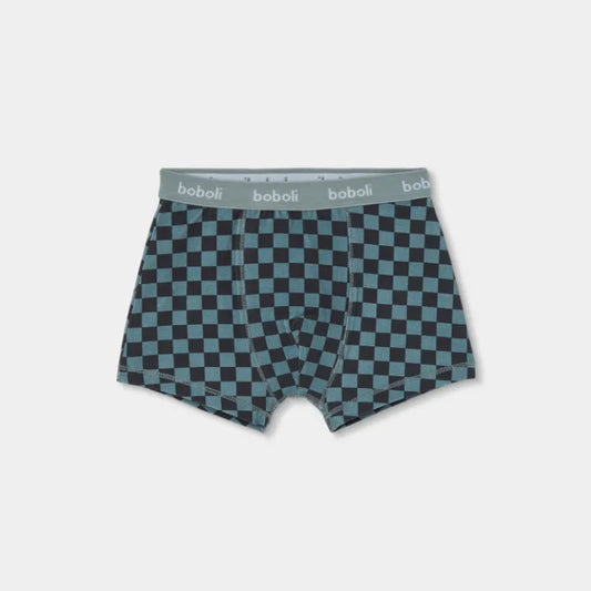 Pack 3 Boxer Cuadros Verdes - Boboli
