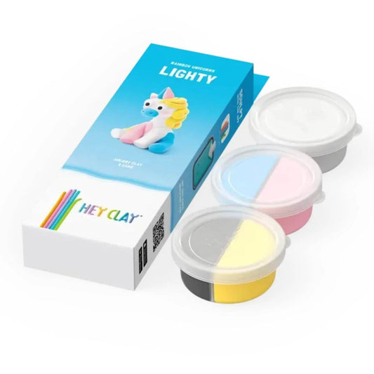 Plastilina interactiva Unicornio Lighty - Hey Clay