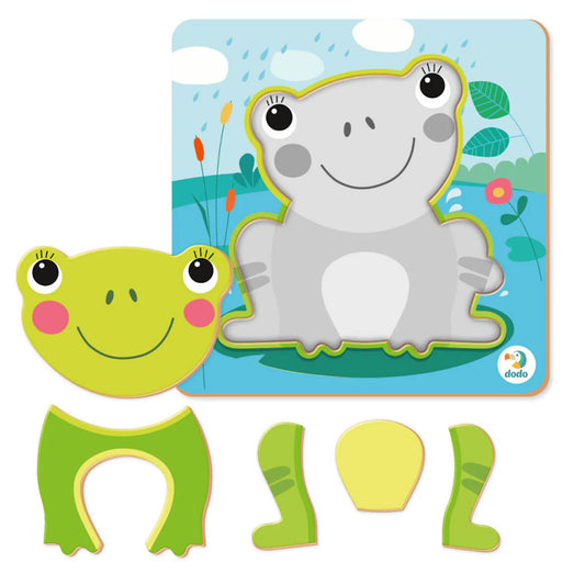 Puzzle encajable mini Rana - Dodo