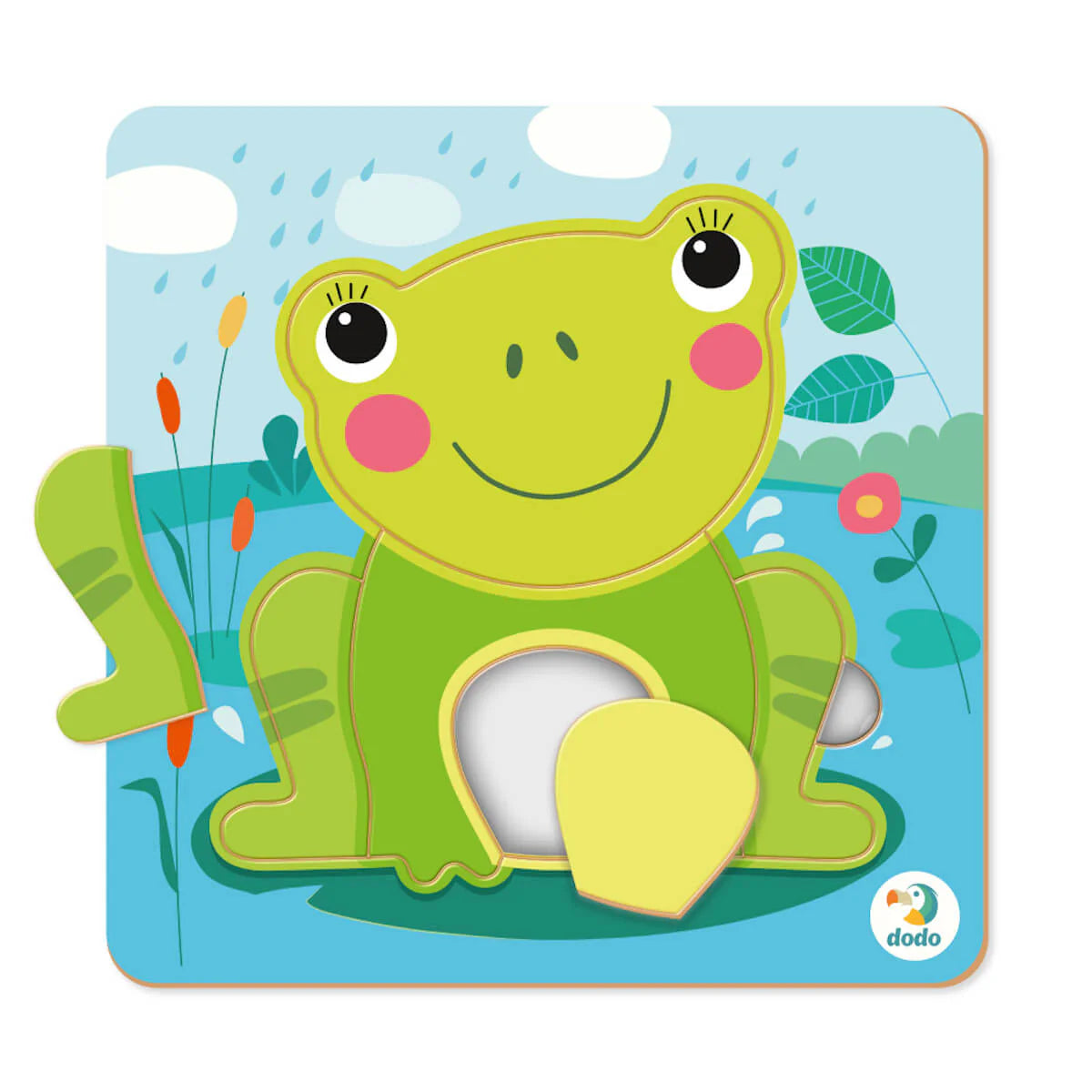Puzzle encajable mini Rana - Dodo