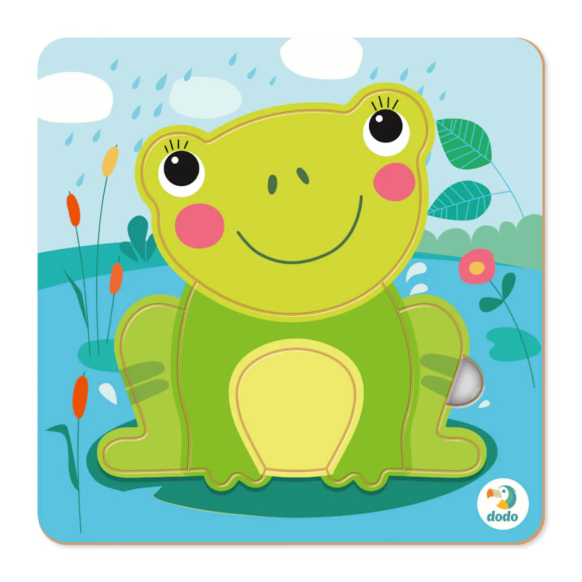 Puzzle encajable mini Rana - Dodo