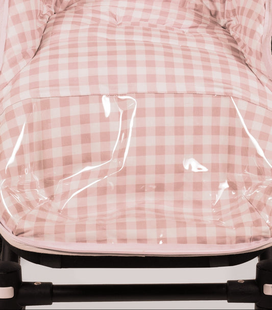 Saco silla entretiempo I Love Vichy Rosa - Walking Mum