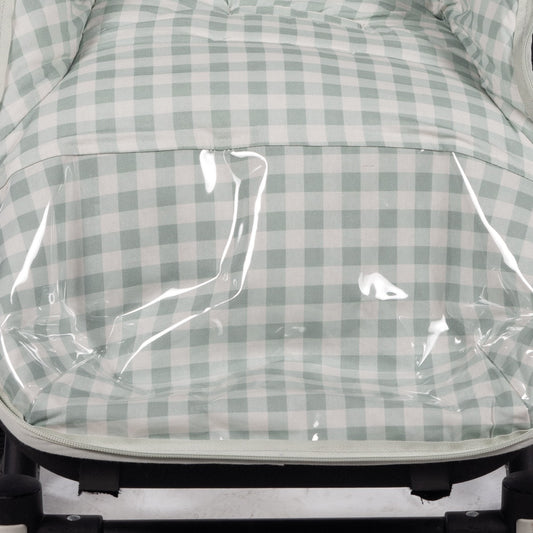 Saco silla entretiempo I Love Vichy Verde - Walking Mum