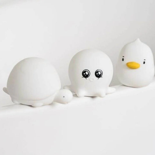 Set de 3 Mini Lámparas Agua: Tortuga, Patito y Pulpo - Rabbit & Friends