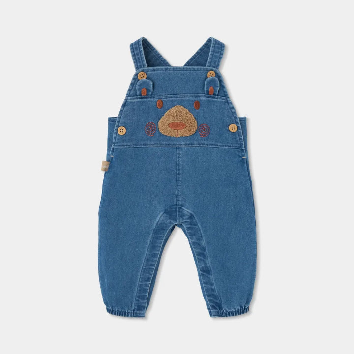 Conjunto Bebé Denim Oso - Boboli
