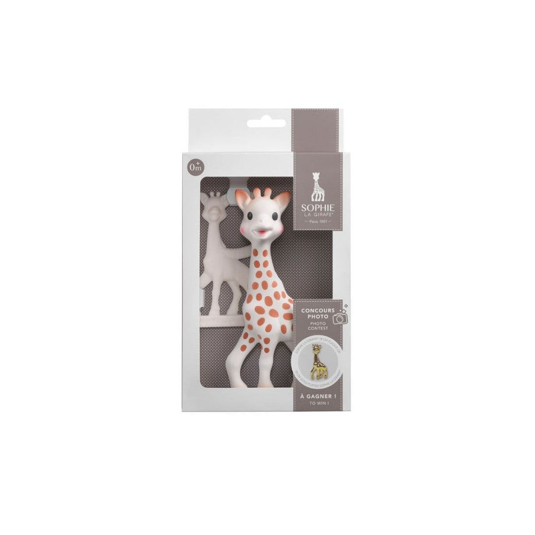 Set Sophie la Girafe caja regalo concurso foto - Sophie la girafe