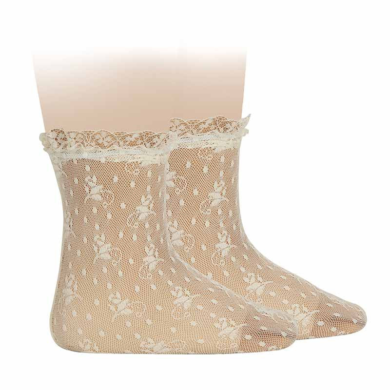 Souquet ceremonia Cava blonda con puntilla - Cóndor