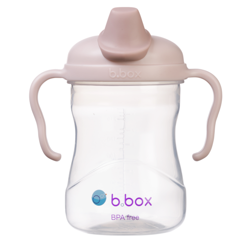 Taza con boquilla blanda Blush - B.Box
