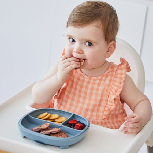 Plato 2 en 1 con ventosa y compatimentos extraíbles Sage - B.Box