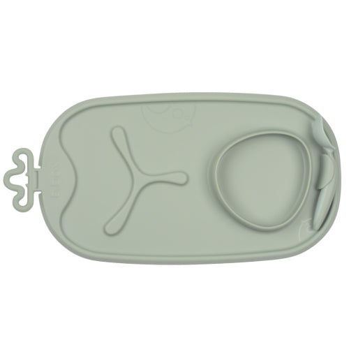 Bandeja silicona Roll + Go con cuchara Sage - B.Box