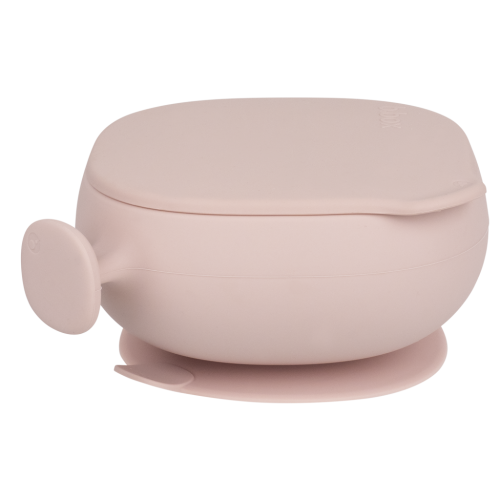 Cuenco de silicona con tapa Blush - B.Box