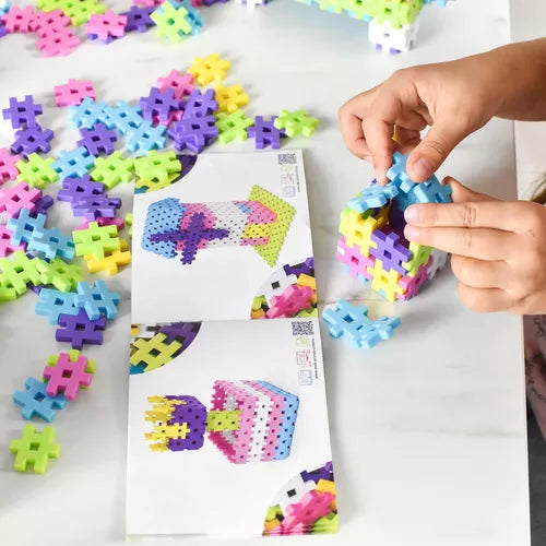 Bloques Meli basic pastel travel box 250 piezas