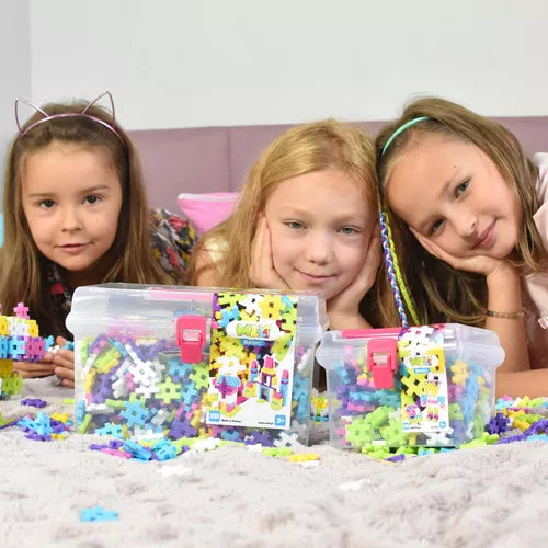 Bloques Meli basic pastel travel box 500 piezas