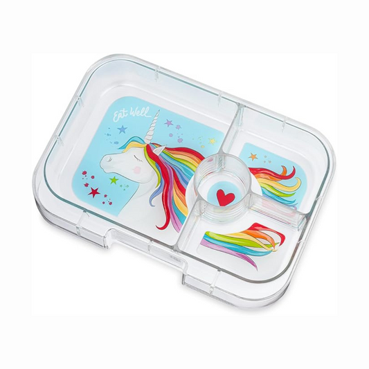 Caja almuerzo panino 4C Magical Unicorn fucsia - Yumbox