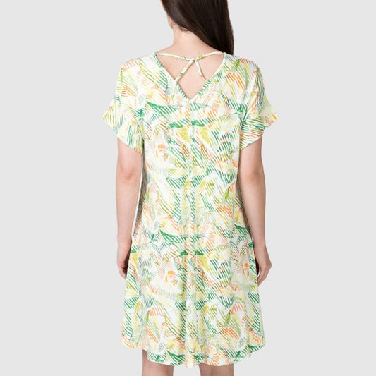 Vestido corto estampado Multicolor - Massana