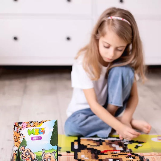 Bloques mini tematics 2 en 1 mascotas - Meli