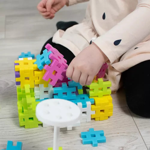 Bloques Meli maxi constructor pastel 70 piezas