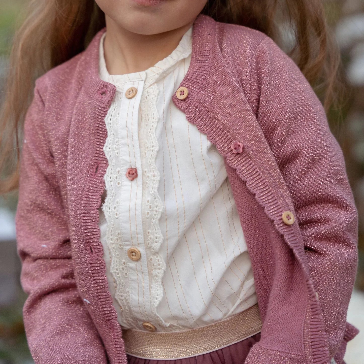 Rebeca Cardigan punto Fairy Garden - Little Dutch