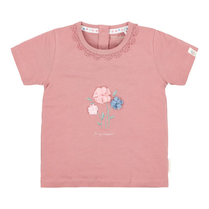 Camisa de manga corta Pink Blush - Little Dutch