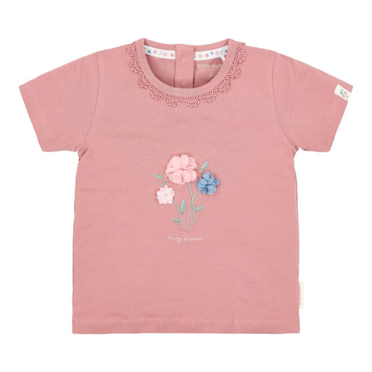 Camisa de manga corta Pink Blush - Little Dutch