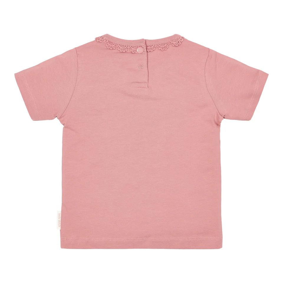 Camisa de manga corta Pink Blush - Little Dutch
