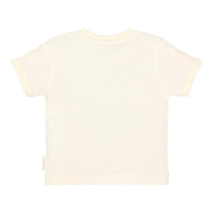 Camisa de manga corta Creme - Little Dutch
