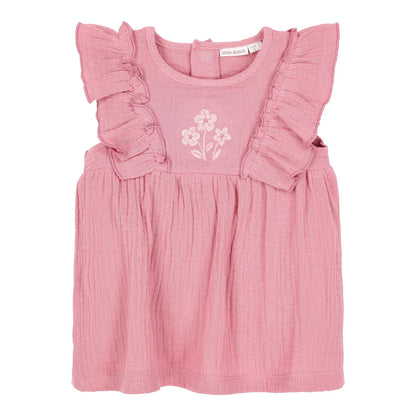 Conjunto vestido y ranita Pink Blush - Little Dutch