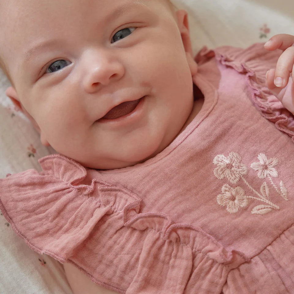 Conjunto vestido y ranita Pink Blush - Little Dutch