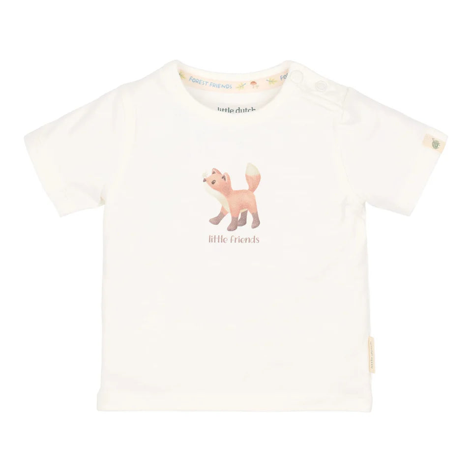 Camiseta manga corta Snow - Little Dutch